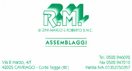 Rm sponsor Hogs Reggio Emilia